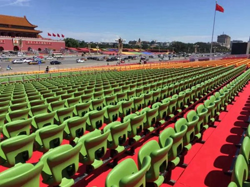 北京天安门9.3号大阅兵观礼台