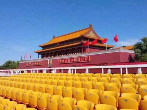 北京天安门9.3号大阅兵观礼台